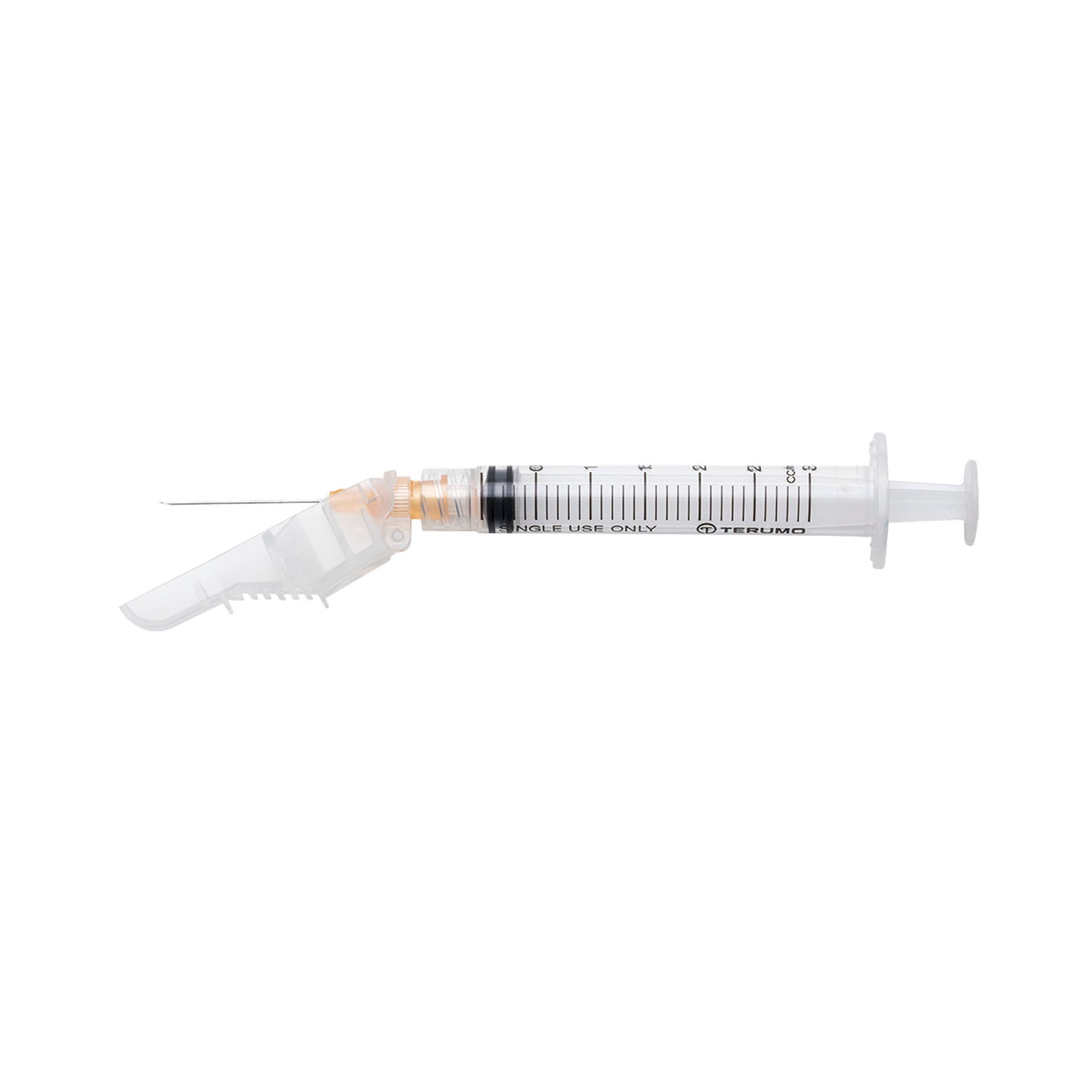 SG3-03L2525 - 泰爾茂醫療株式會社 - 安全針頭,附3cc注射器,25G x 1英寸,100支/盒,4盒/箱(僅限美國),箱裝