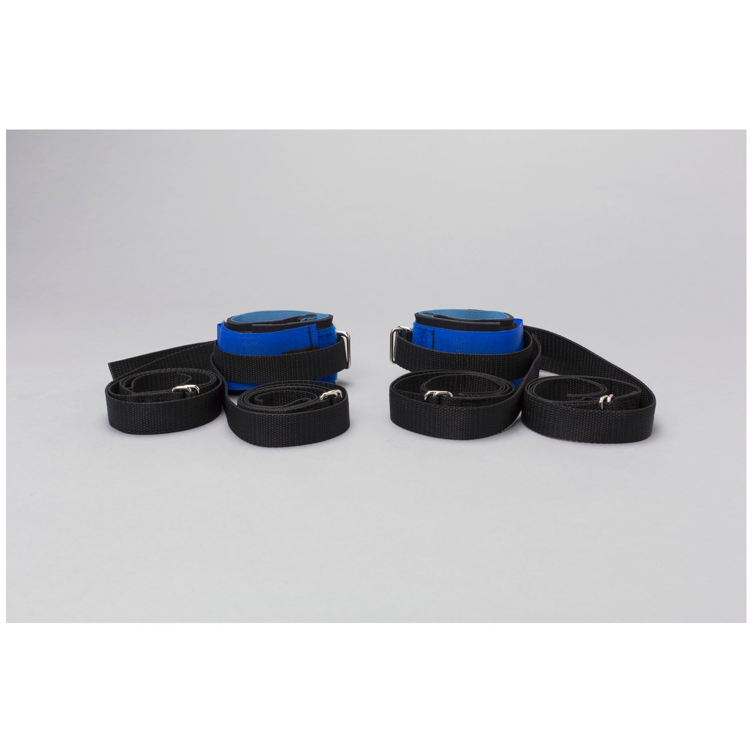 2790 - TIDI Products, LLC - Posey 腕部約束帶,加倍耐用,均碼,魔術貼/快拆扣,雙帶設計,可機洗,配有易於佩戴的D形環,氯丁橡膠材質,藍色(僅限美國大陸及夏威夷地區),pr