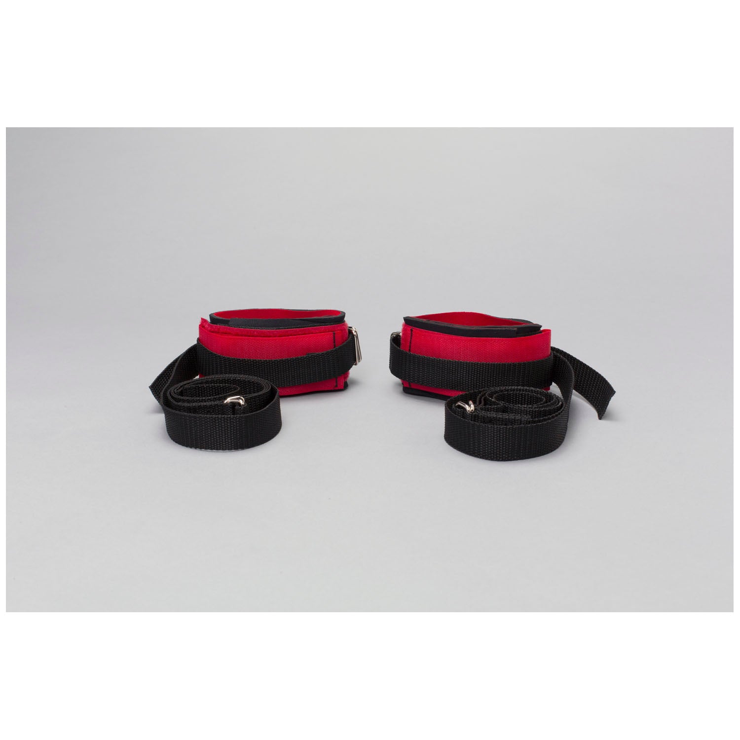 2791 - TIDI Products, LLC - Tobillera Posey, doblemente resistente, talla única, hebilla de velcro/liberación rápida, 2 correas, con anillos en D fáciles de aplicar, 50 pulgadas, neopreno, rojo (solo EE. UU. continental + HI)