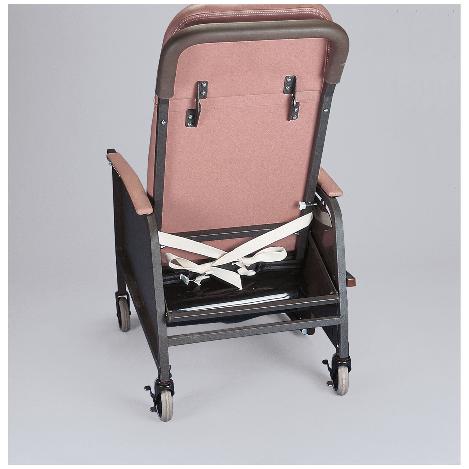 4125C - TIDI Products, LLC - Cinturón de seguridad para silla de ruedas Posey, suave, con enderezamiento pélvico acolchado con espuma, ataduras de liberación rápida, lavable a máquina (solo EE. UU. continentales + HI), c/u