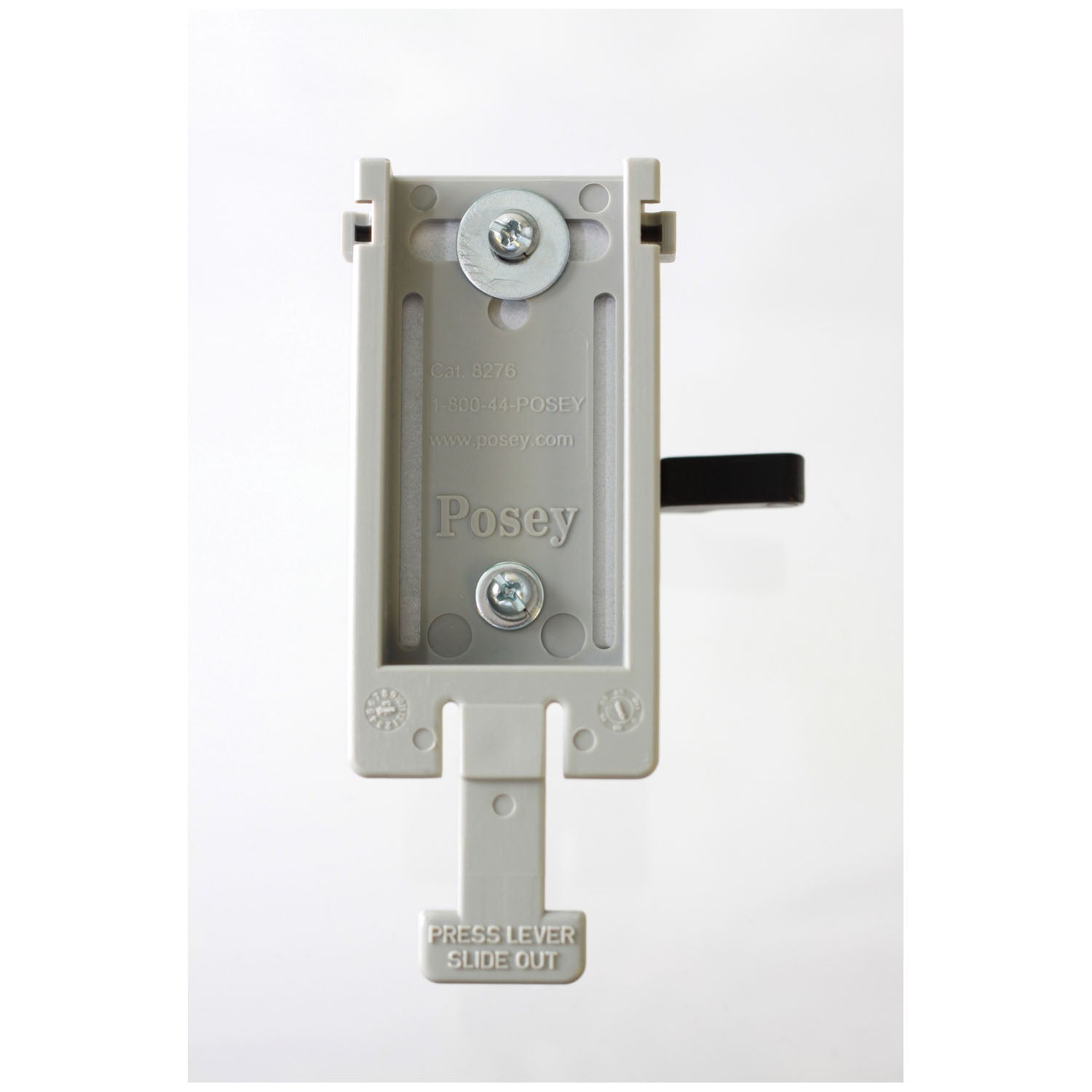 8208H - TIDI Products, LLC - Alarm Mounting Bracket, Modular Horizontal Track System (Continental US + HI Only) , ea