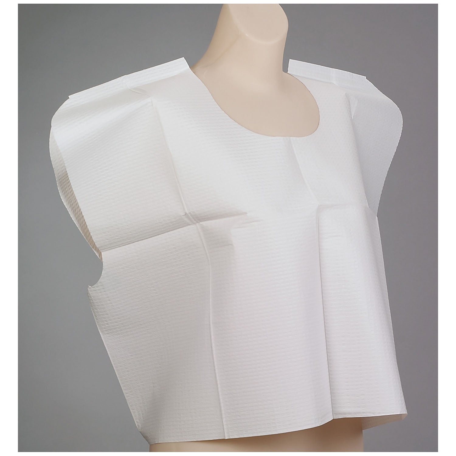 910415 - TIDI Products, LLC - Exam Cape, 30" x 21", White, T/P/T, Latex Free (LF), 100/cs , cs