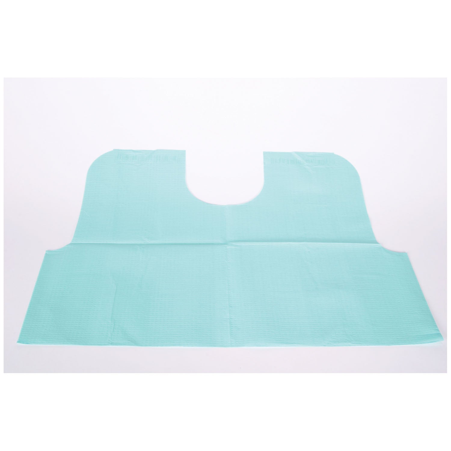 910501 - TIDI Products, LLC - Exam Cape, 30" x 21", Teal, T/P/T, 100/cs , cs