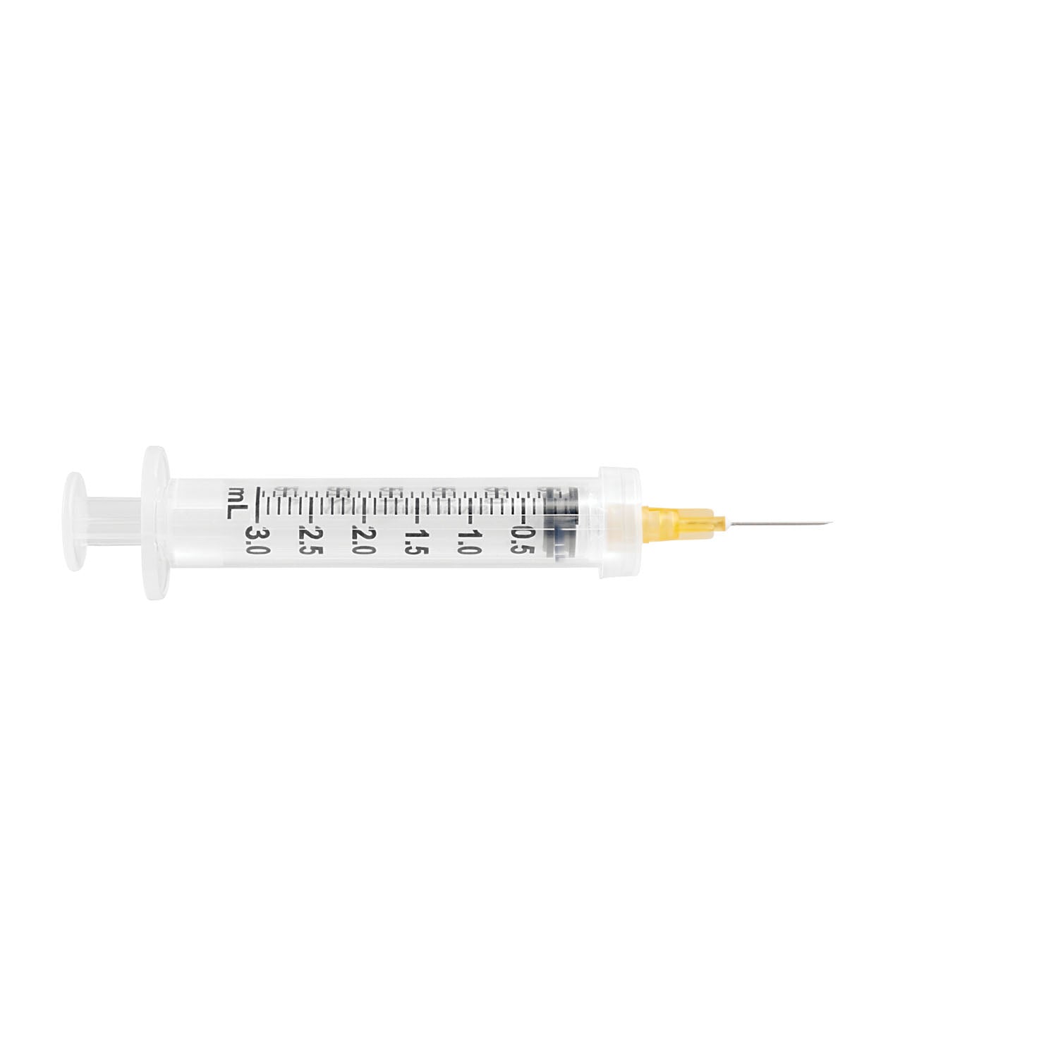 63007 - UltiMed, Inc. - Safety Syringe, Detachable Needle, 3mL, 25G x 5/8", 100/bx , bx