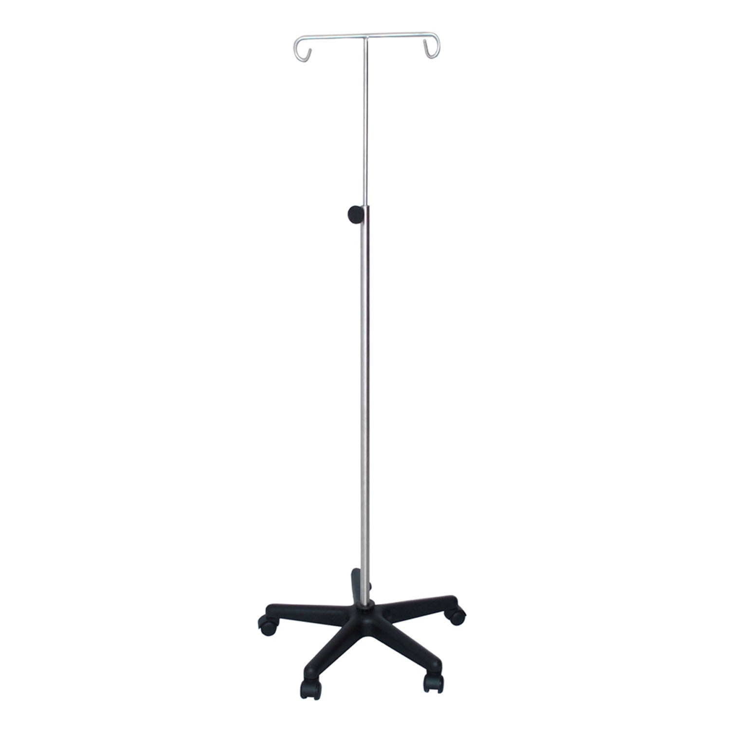 SS8343 - UMF Medical - I.V. Stand, Stainless Steel, 2-Hook, Hand Wheel (DROP SHIP ONLY) , ea