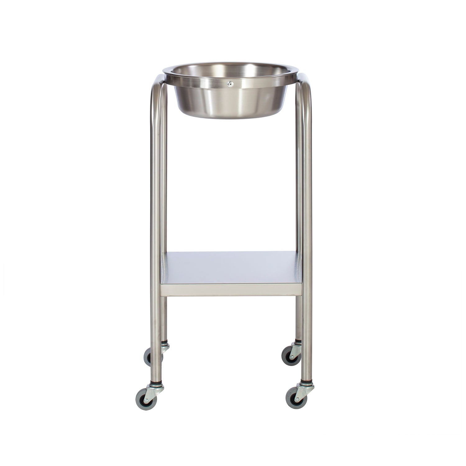 SS8365 - UMF Medical - Single Basin Stand with Shelf, Stainless Steel (DROP SHIP ONLY) , ea