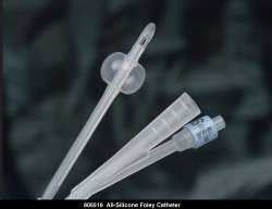 159988 - Bardia - Foley Catheter Bardia 2-Way Standard Tip 5 cc Balloon 18 Fr. Silicone 806518 Case of 12, (CS)