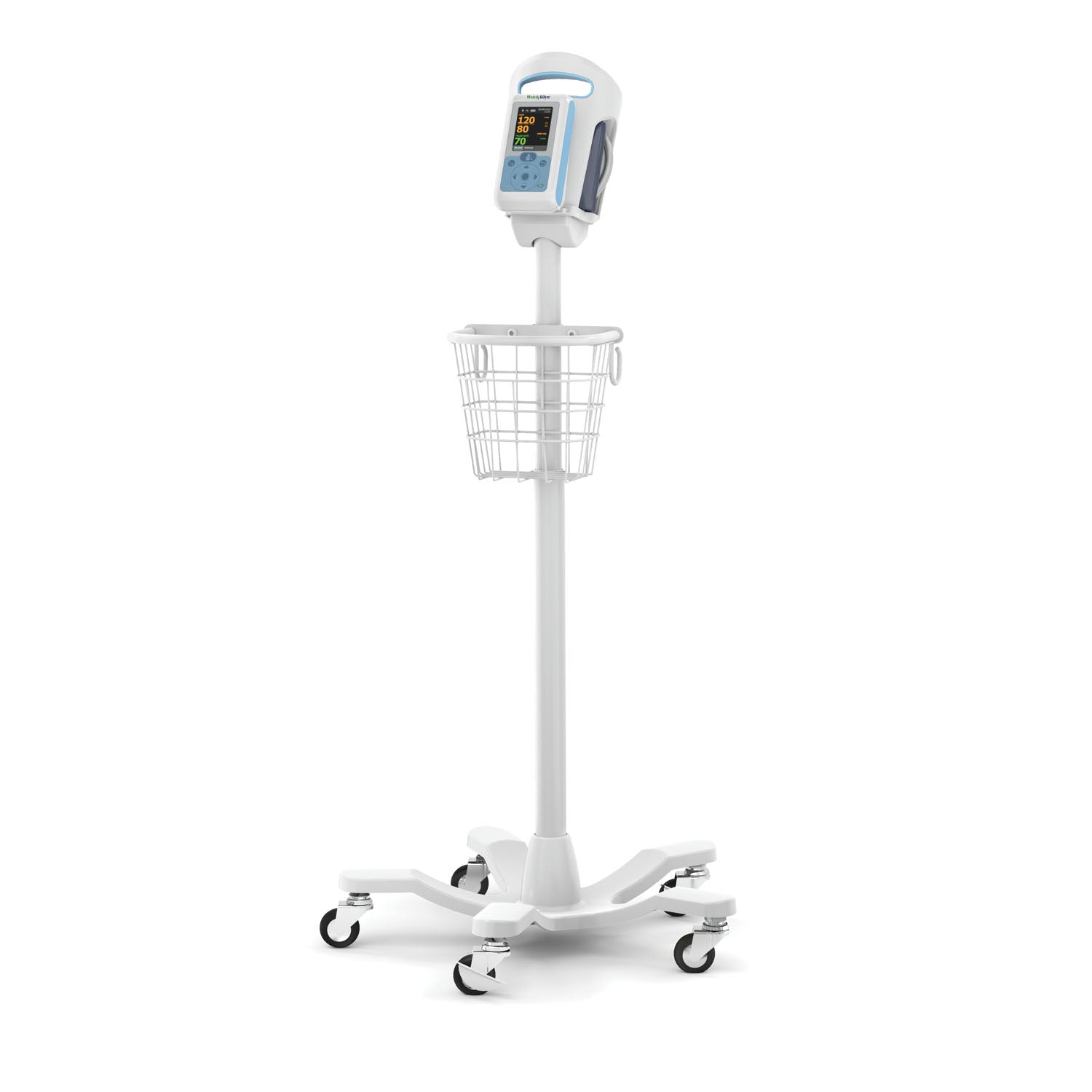 34XFST-B - Hillrom - SureBP NIBP, Mobile Stand, Wired USB (US Only) (HAZMAT Fees Apply, cannot ship via Air or to AK, GU, HI, MP, PR, VI) (To Be DISCONTINUED - Effective 1/1/2026) REQUIRES HAZMAT SHIPMENT , ea