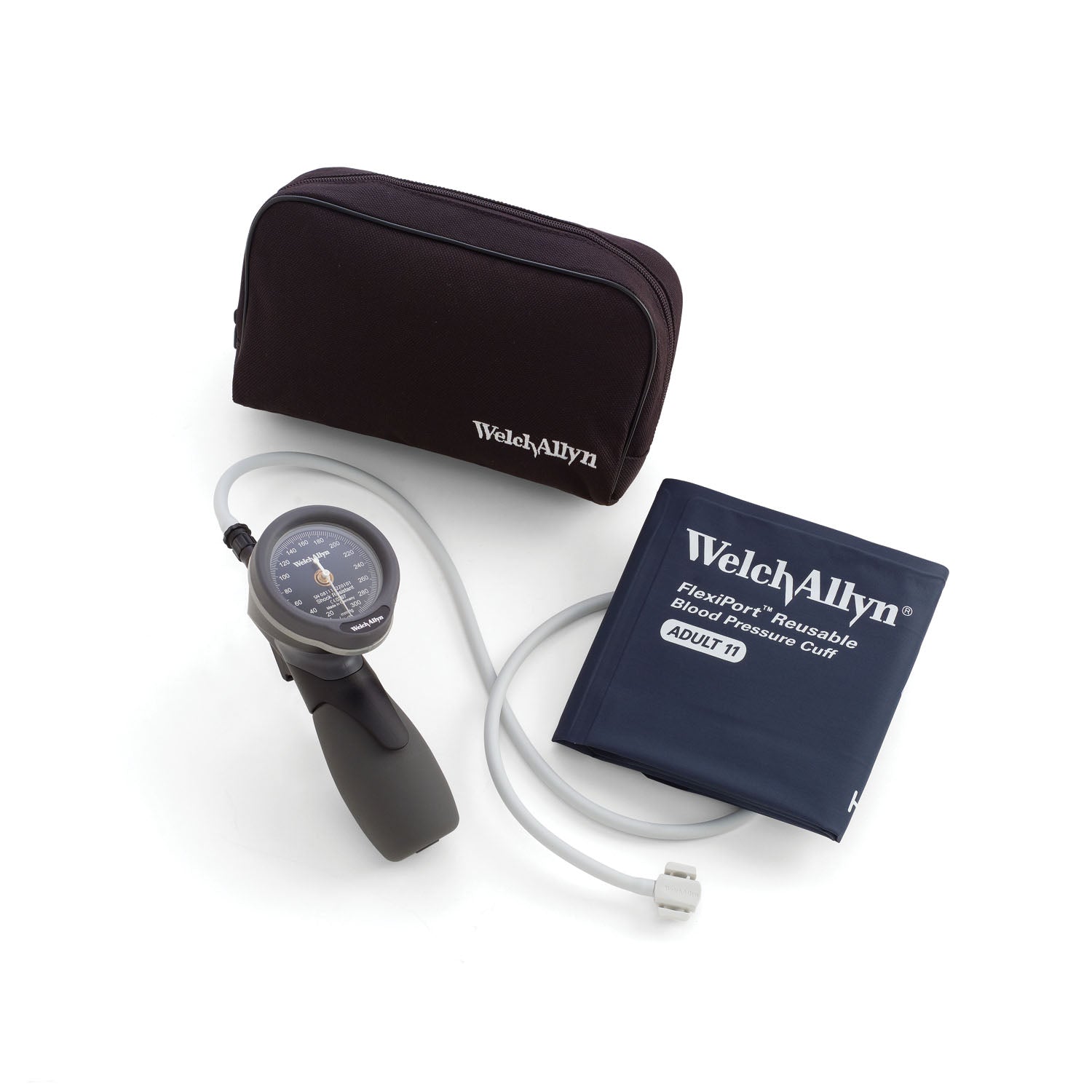 5098-27 - Hillrom - Aneroid, Adult Cuff in Zippered Case, Latex Free (LF) Cuff (US Only) , ea