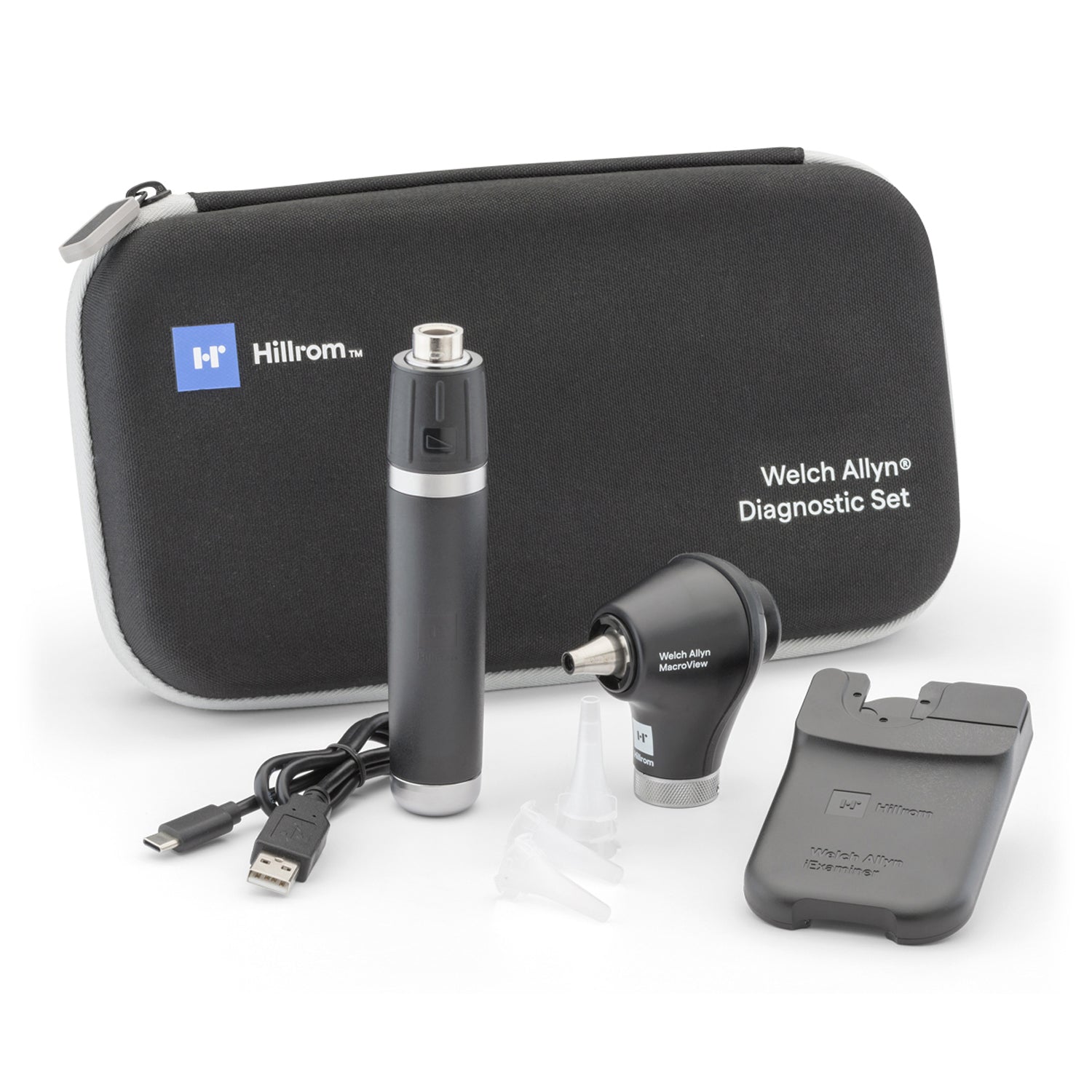 71-XM3LXE - Hillrom - MacroView Otoscope Plus iExaminer Kit (US Only) , ea