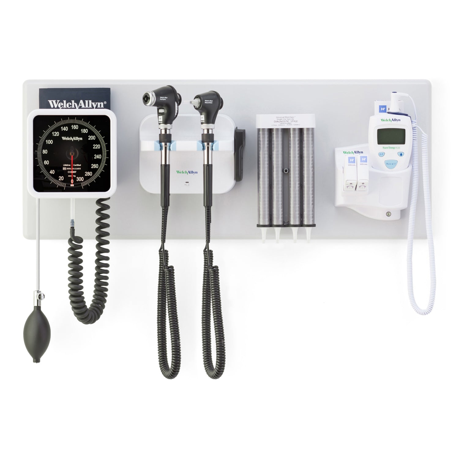 777-PM3WAS-US - Hillrom - GS777 Integrated Wall System, PanOptic Ophthalmoscope, Macroview Otoscope, iExaminer, with BP, ST (US Only) , ea