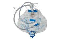 550235 - Dover - Urinary Drain Bag Dover Anti-Reflux Valve, Splashguard II Drain Spout NonSterile 2000 mL Vinyl 6308LL Case of 20, (CS)