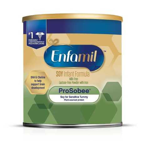 462483 - Enfamil - Infant Formula Enfamil ProSobee Unflavored 12.9 oz. Can Powder Soy Lactose Intolerance 121401 Case of 6, (CS)