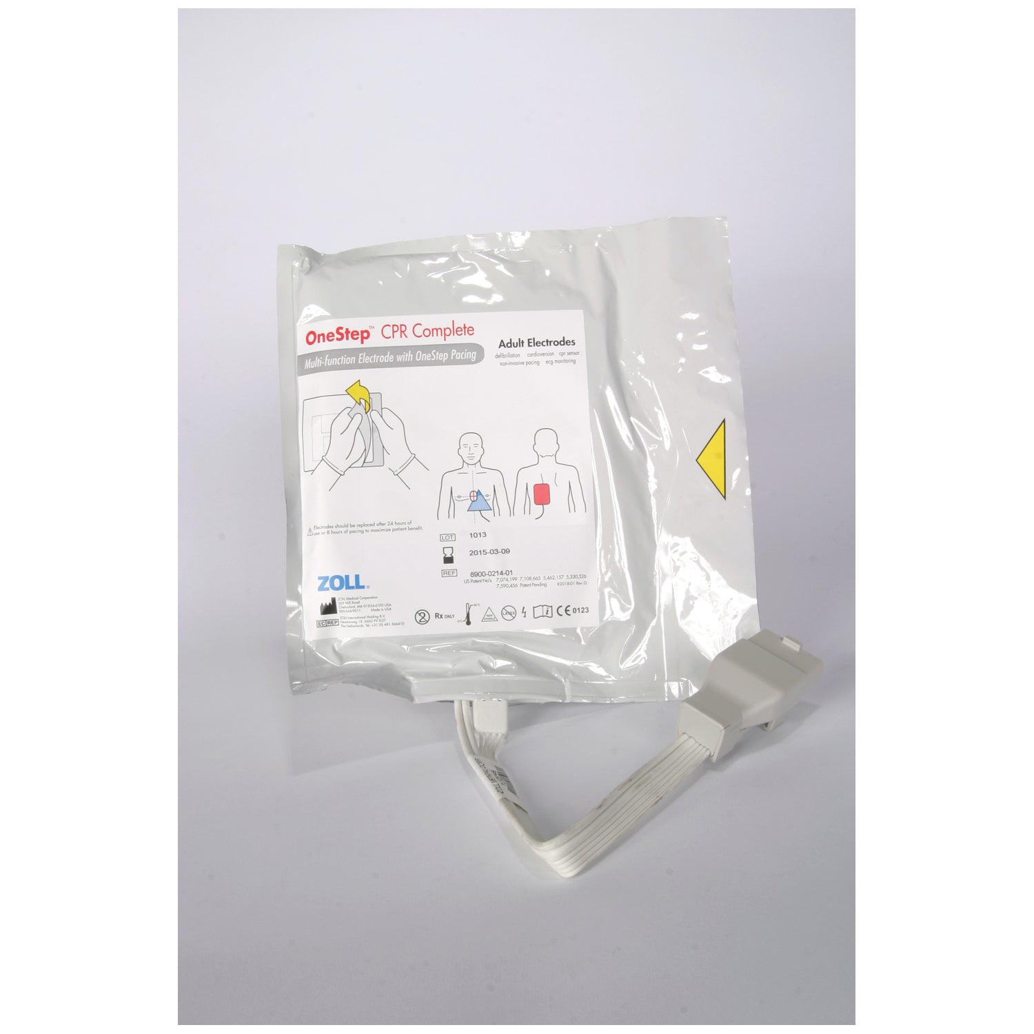 8900-0214-01 - Zoll Medical - Resuscitation Electrode, Complete, 8/cs (60 cs/plt) , cs