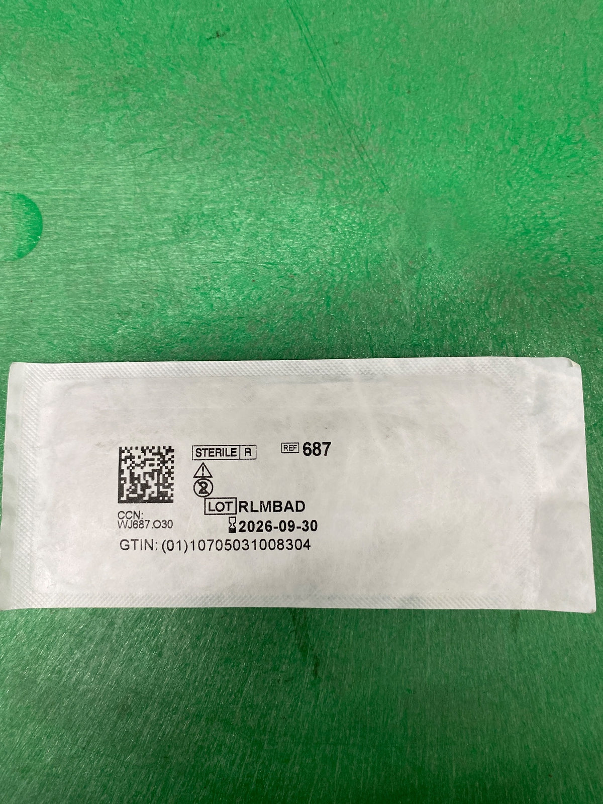 687G - ETHICON - Gut Chromic Absorbable Monofilament Suture, Size 5-0, (EA/1)