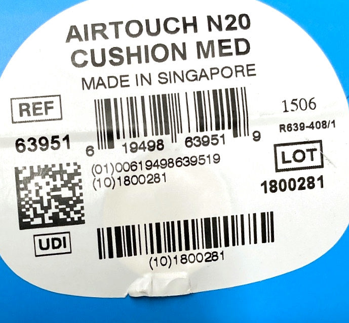 63951 - RESMED - AIRTOUCH N20 CUSHION MED, (EA/1)