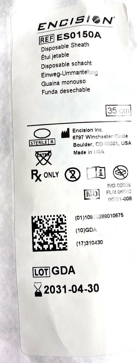 ES0150A - ENCISION - Disposable Sheath, (EA/1)