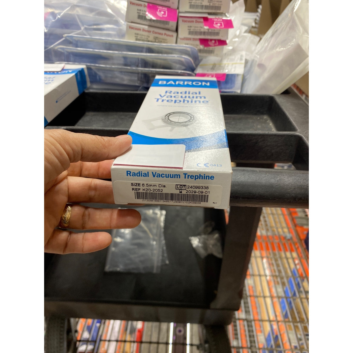 K20-2052 - KATENA - BARRON VACUUM TREPHINE 6.5MM, (BX/1)