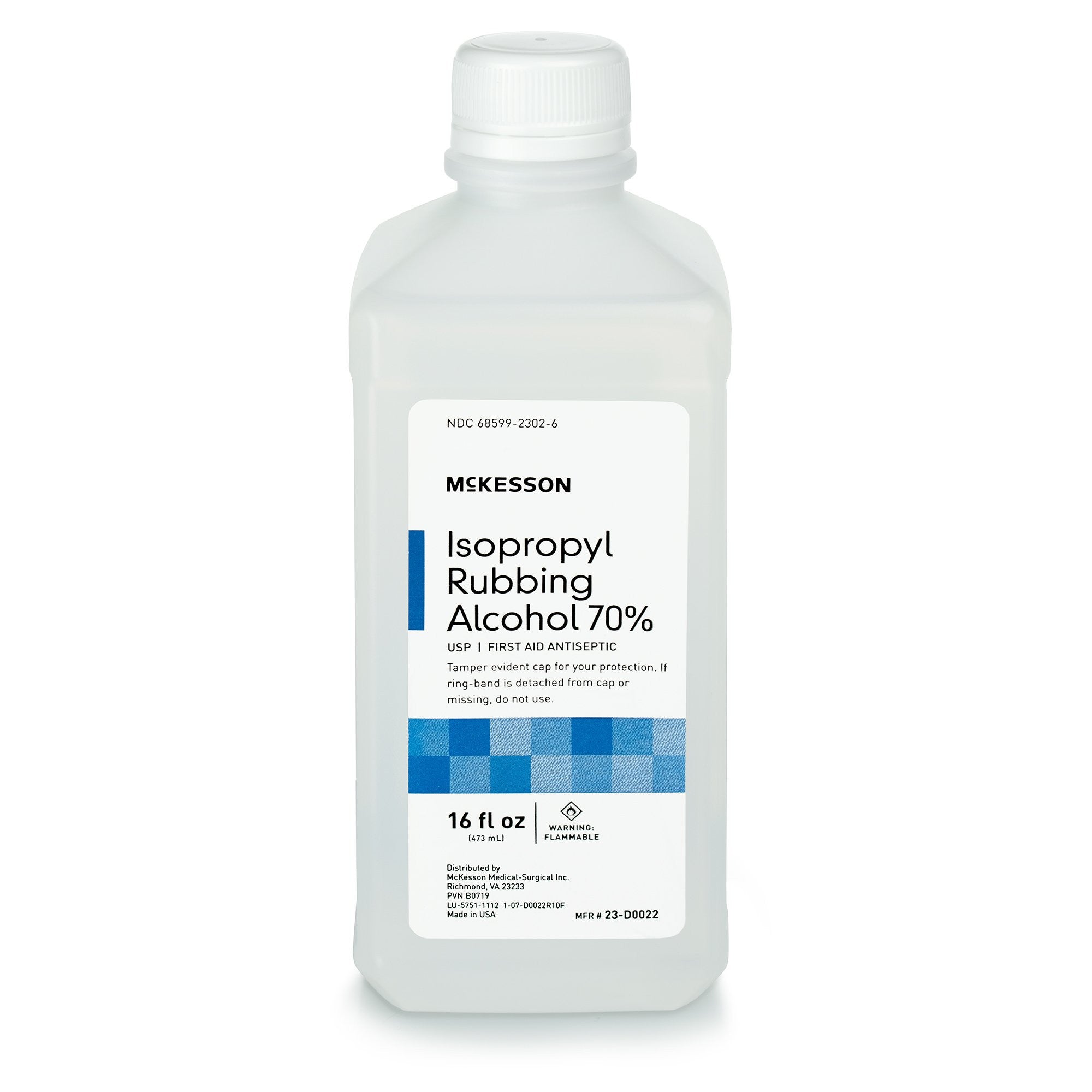 49176 - McKesson - McKesson Antiseptic Topical Liquid 16 oz. Bottle, 23-D0022, Case of 12, (CS)