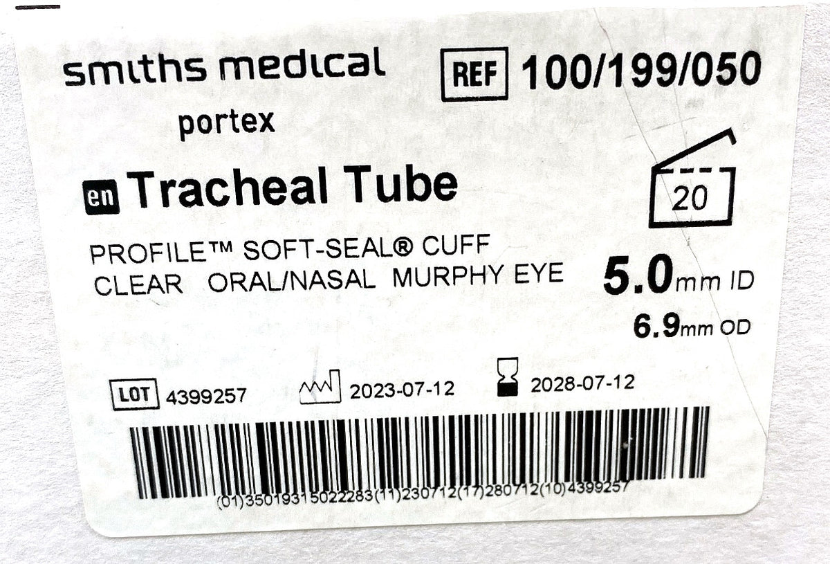 100/199/050 - SMITHS MEDICAL - Portex, (BX/20)