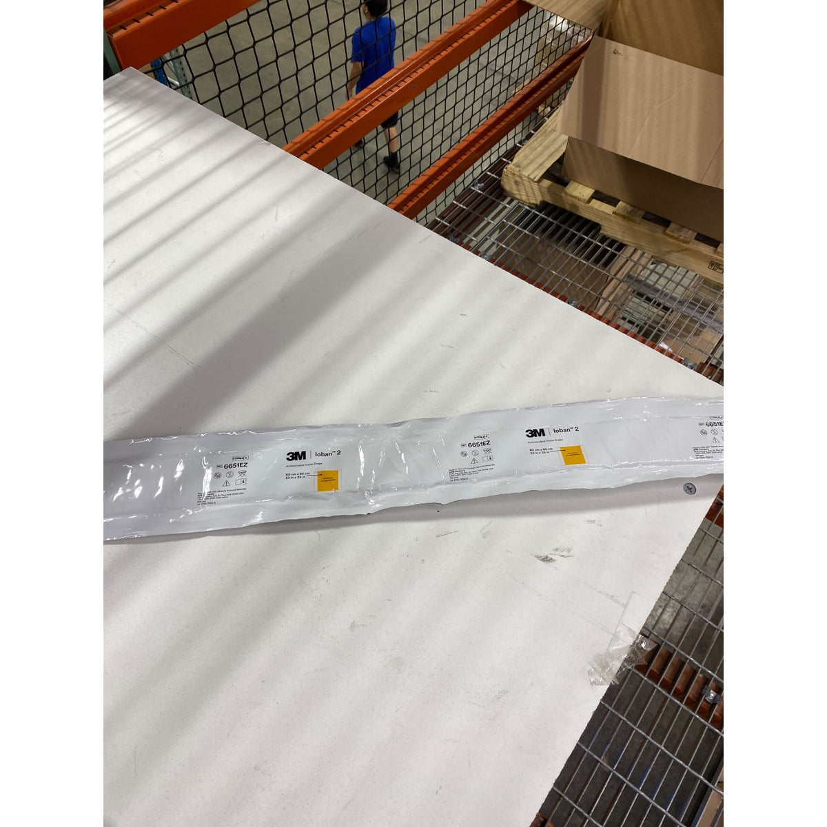 6651EZ - 3M - 3M™ Ioban™ 2 Antimicrobial Incise Drape, 6651EZSB, 60 cm x 85 cm (23 in x 33 in), 50 Each/Case, (EA/1)