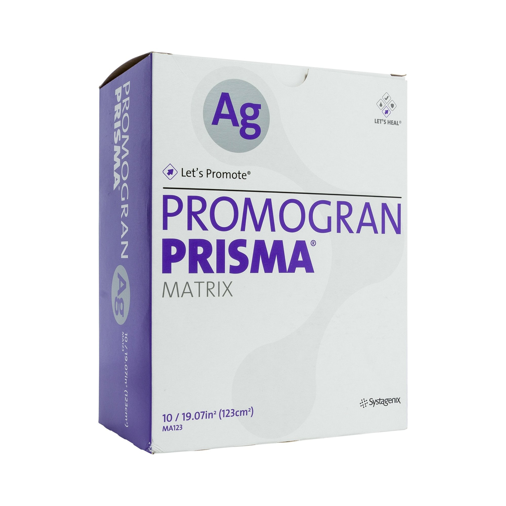 517797 - 3M - 3M Promogran Prisma Matrix Silver Collagen Dressing 19.1 Square Inch Hexagon Sterile, MA123, Box of 10, (BX)