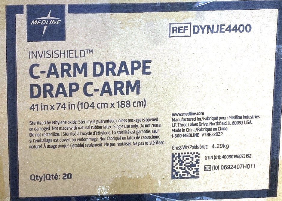DYNJE4400 - MEDLINE - COVER,C-ARM,41X74, (CS/20)
