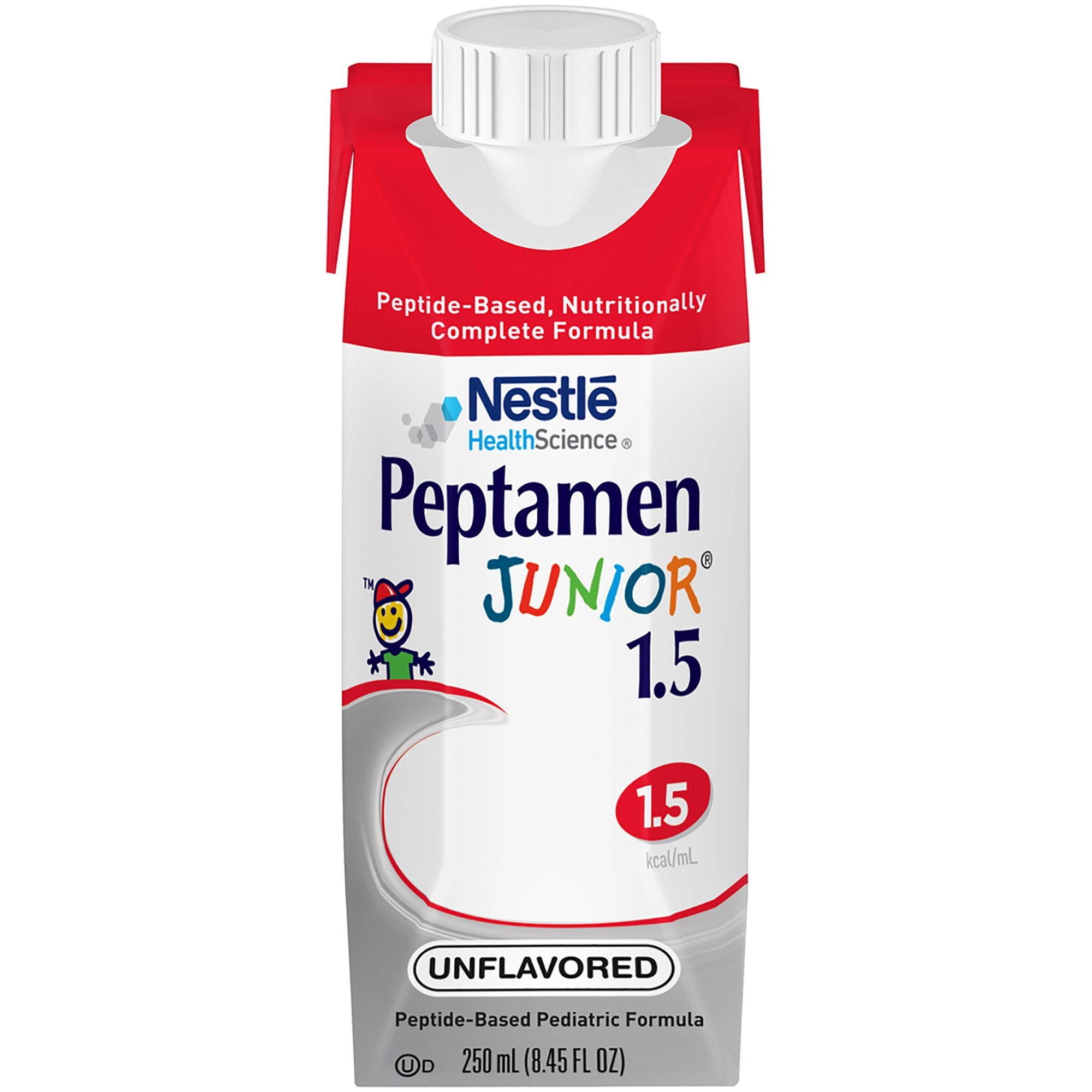 682241 - Peptamen - Peptamen Junior 1.5 Pediatric Tube Feeding Formula, Whey Protein, Unflavored, 250 mL, 375 Calories, Case of 24, (CS)