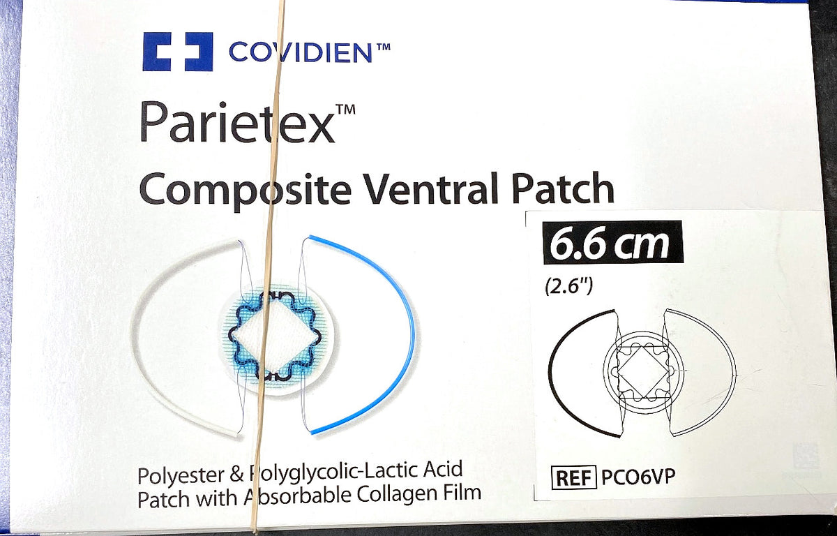 PCO6VP - SOFRADIM - Composite Ventral Patch, Polyester & Polyglycolic-Lactic Acid Patch with Absorbable Collagen Film, (BX/1)