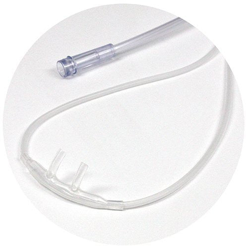1046178 - Sunset - ETCO2 Nasal Sampling Cannula Adult Curved Prong / NonFlared Tip 4 Foot O2 Line, RES1104S, Pack of 1, (EA)
