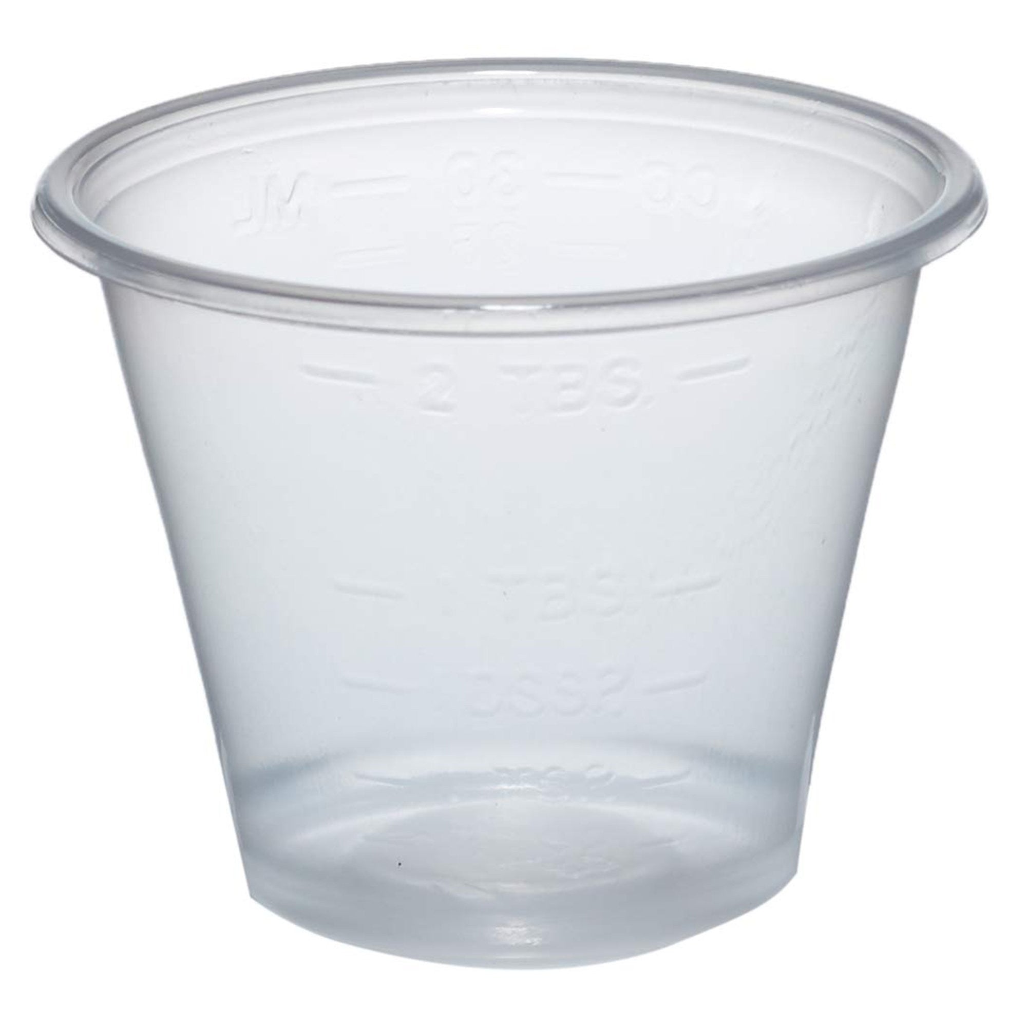 188720 - Medegen - Medegen Medicine Cup 1 oz Clear Plastic, Nonsterile, 02301, Bag of 100, (BG)