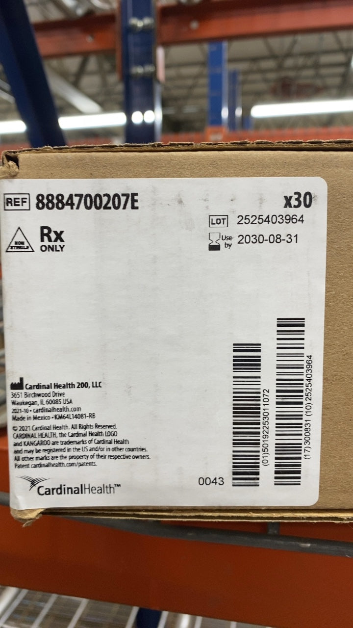 8884700207E - COVIDIEN - Kangaroo Pump Set Extension Tubing with ENFit Connection 4' (1.2 m), (BX/30)