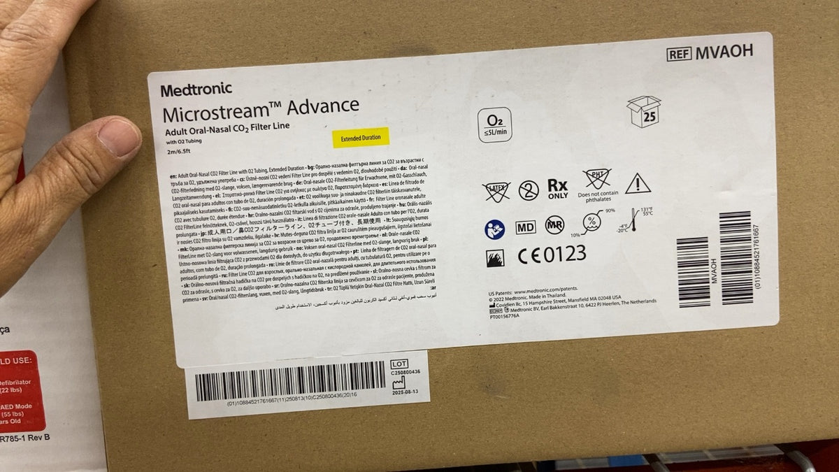 MVAOH - COVIDIEN - Medtronic™ Advance Multi-Coil Silastic co-Infill Line, (BX/25)