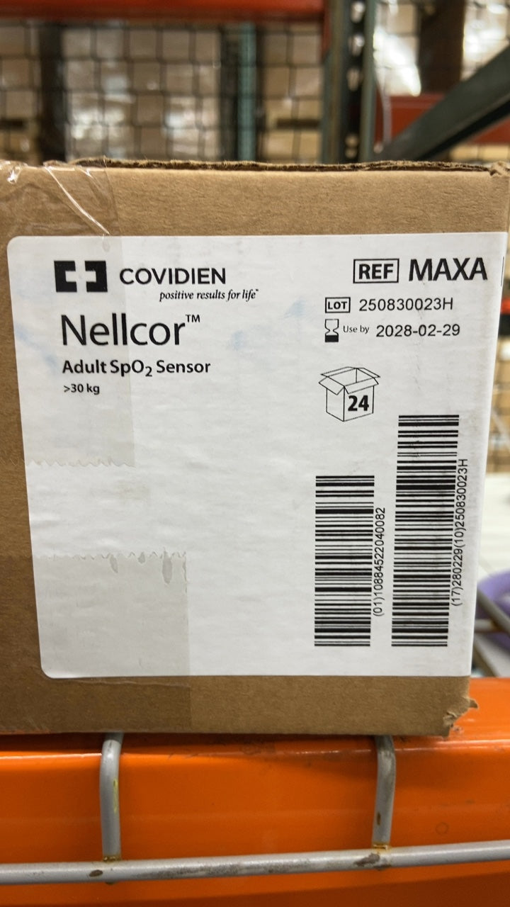 MAXA - COVIDIEN - Nellcor Adult SpO2 Sensor >30 kg, (BX/24)