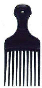 466292 - Dawn - Hair Pick Dawn Mist 2-1/4 Inch Black Plastic 567 Case of 576, (CS)