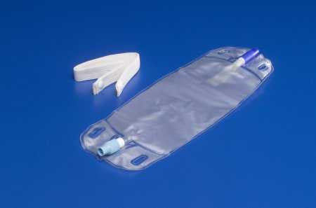 57132 - Dover - Urinary Leg Bag Dover Anti-Reflux Valve NonSterile 739 mL Vinyl 145516 Case of 50, (CS)