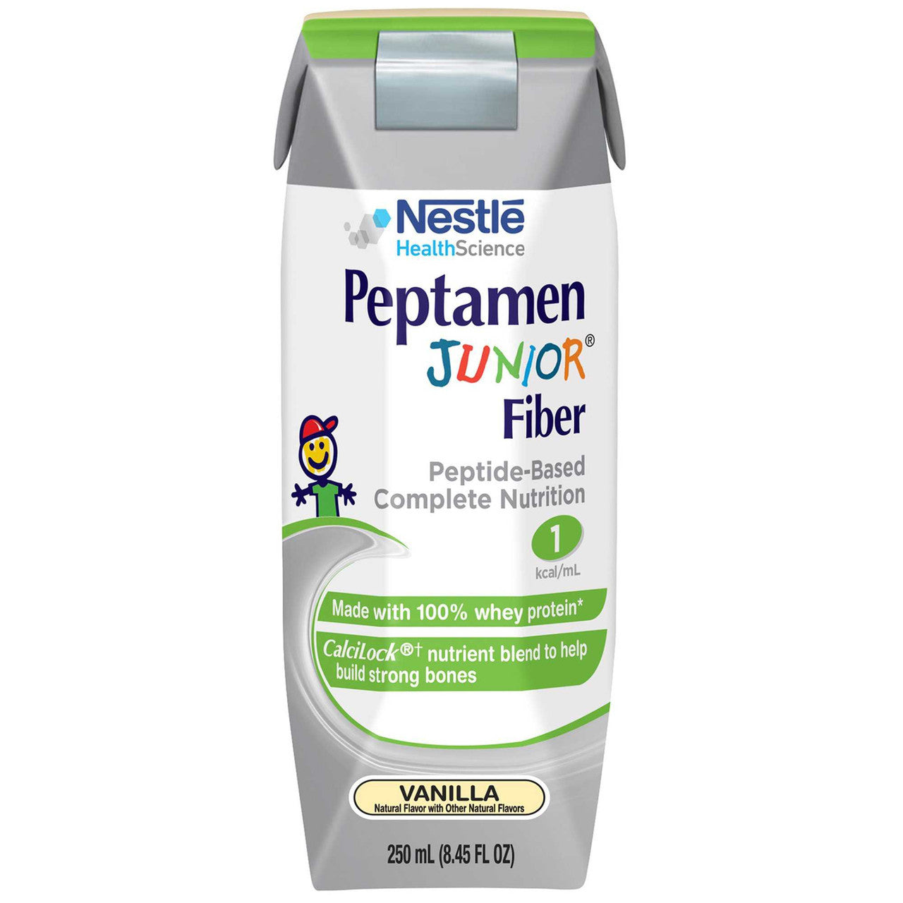 711879 - Peptamen - Pediatric Oral Supplement Peptamen Junior Fiber Vanilla Flavor 8.45 oz. Carton Liquid Fiber Impaired GI Function Case of 24, (CS)