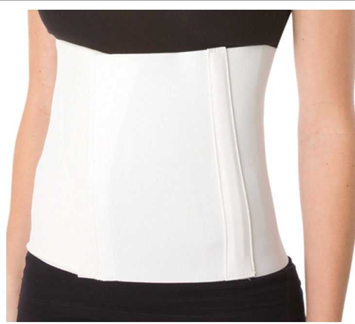 284706 - ProCare - Abdominal Binder ProCare X-Large Hook and Loop Closure 42 to 48 Inch Waist Circumference 10 Inch Height Adult 79-89048 Pack of 1, (EA)