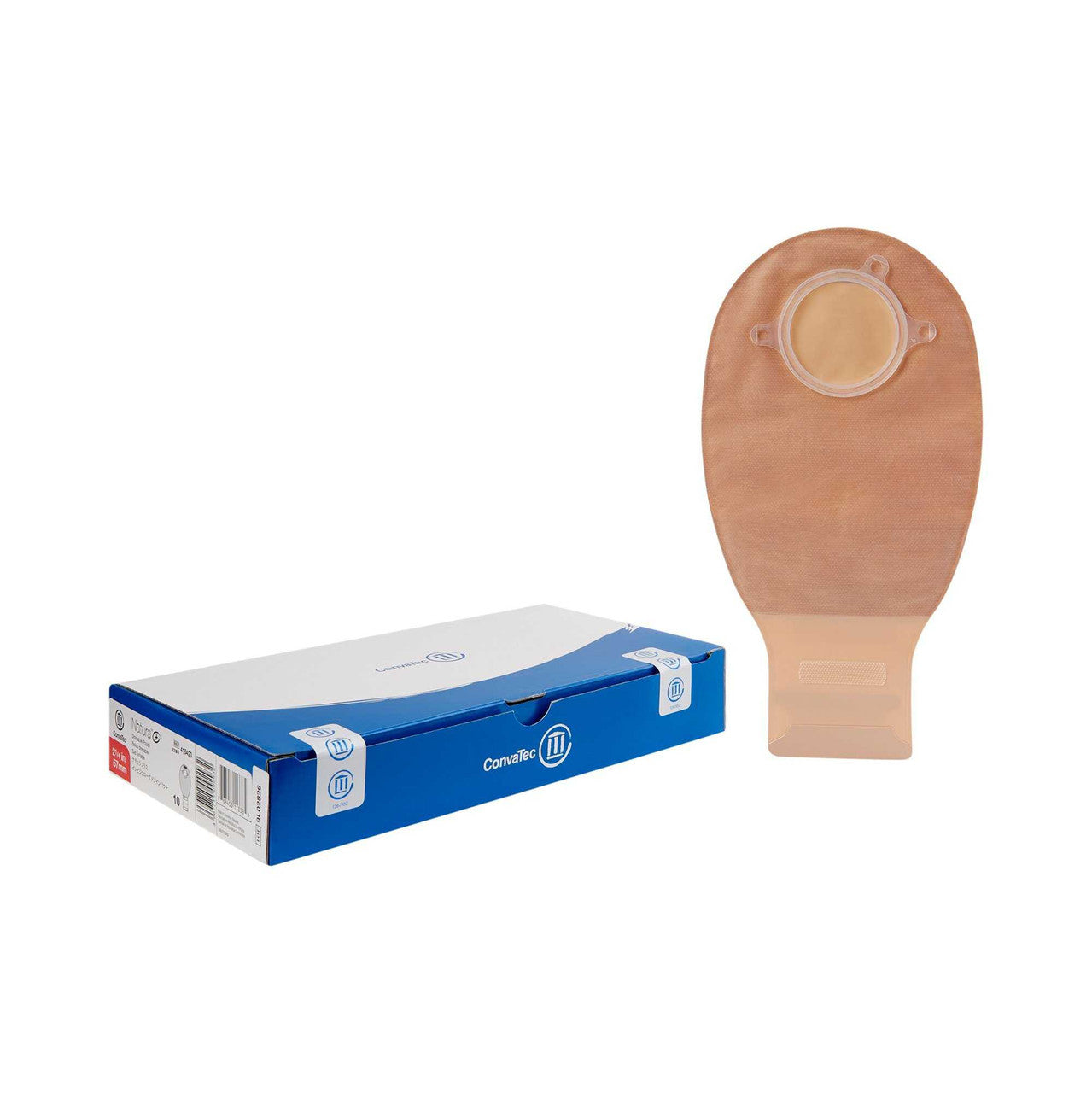 801309 - Natura - Ostomy Pouch Natura Two-Piece System 12 Inch Length Drainable 416420 Box of 10, (BX)