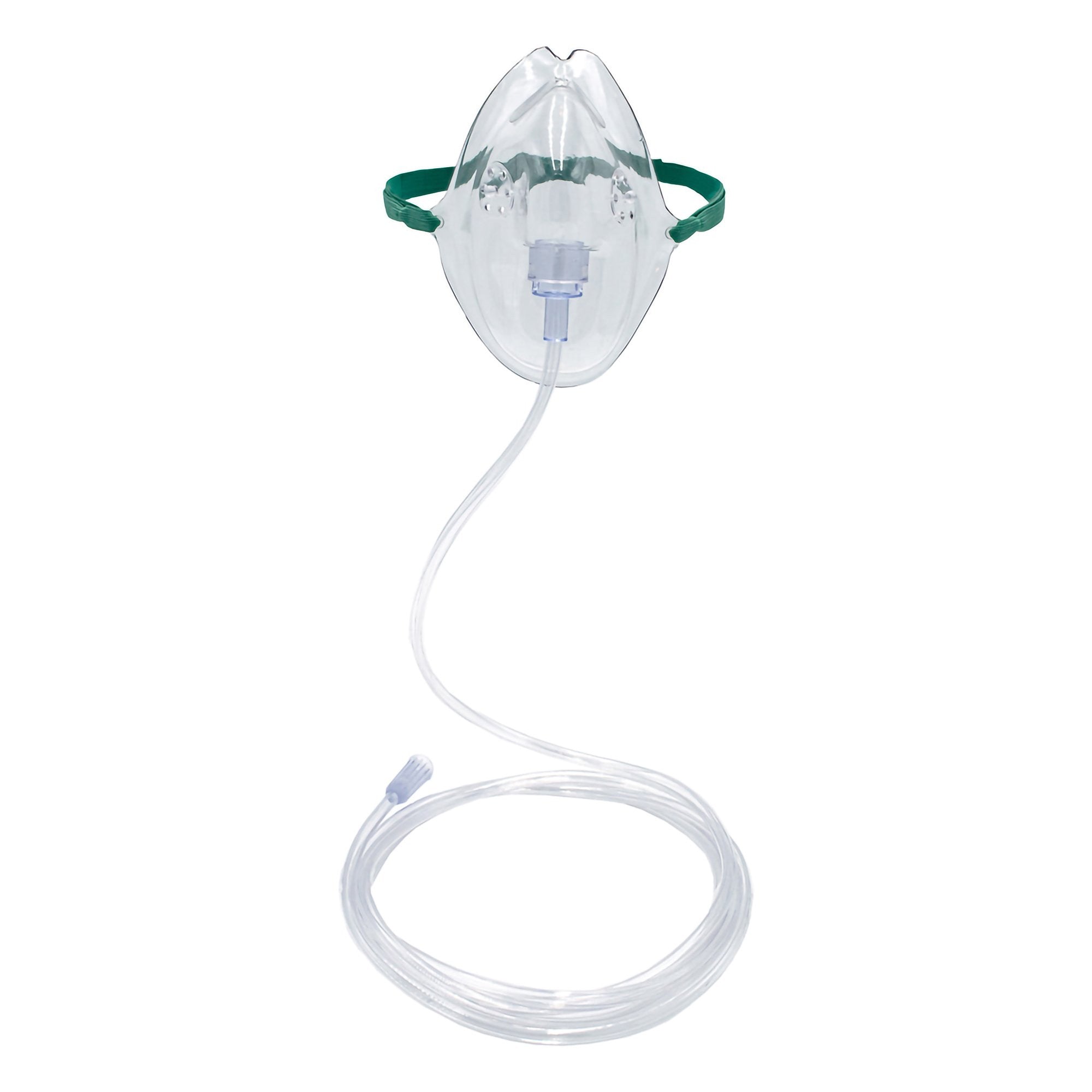 286229 - Salter Labs - Salter Labs Oxygen Mask Elongated Style Adult One Size Fits Most Adjustable Head Strap, 8110-7-50, Pack of 1, (EA)