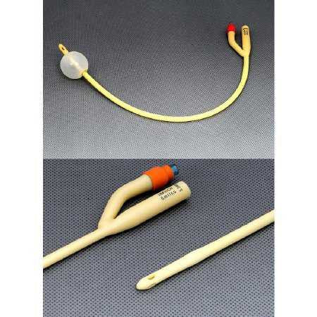 684151 - AMSure - AMSure 16'' Silicone Coated Foley Catheter, 5 cc Balloon, 16 Fr., Pack of 1, (EA)