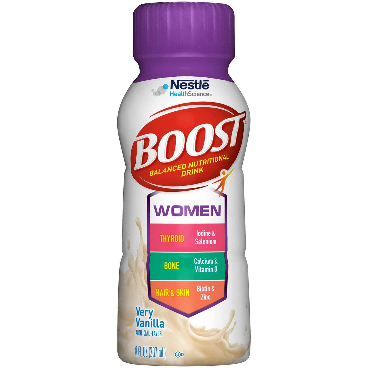 983718 - Boost - Boost Women Oral Supplement Very Vanilla Flavor Liquid 8 oz. Bottle Pack of 1, (EA)