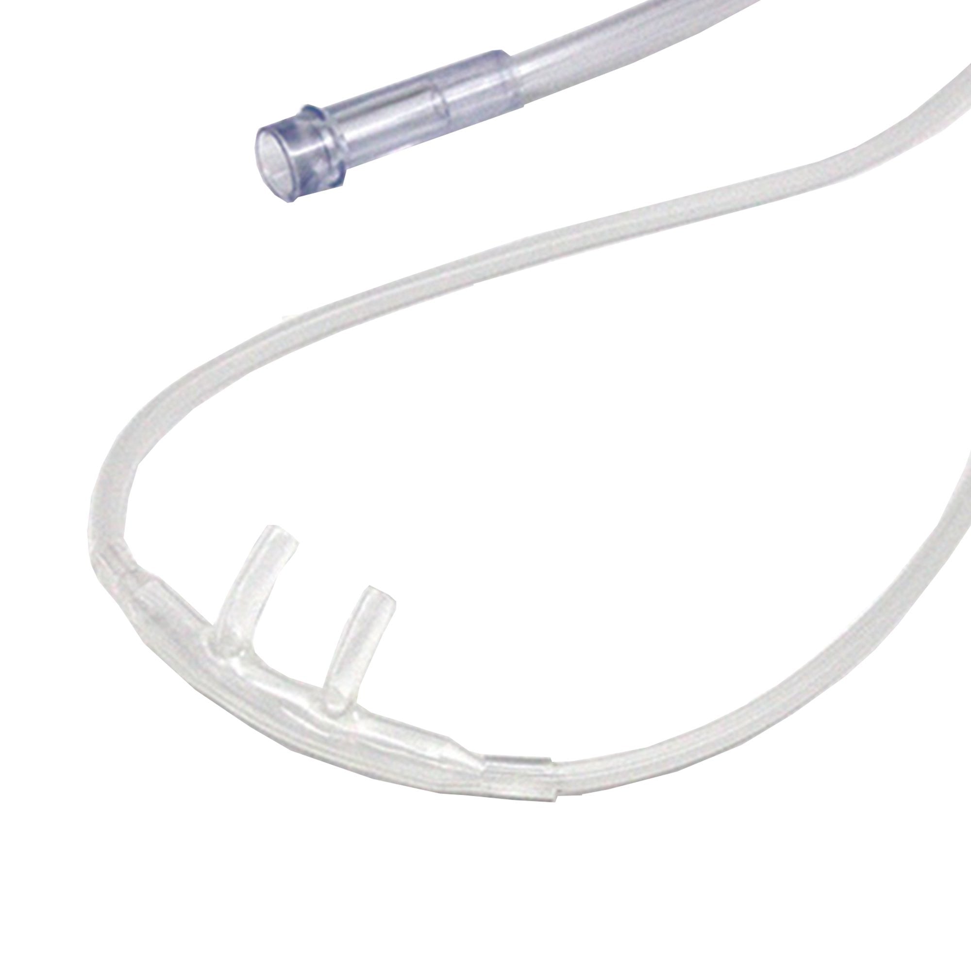 1028455 - Sunset - Nasal Cannula Adult Curved Prong / NonFlared Tip 7 Foot Tubing, RES1107S, Case of 50, (CS)