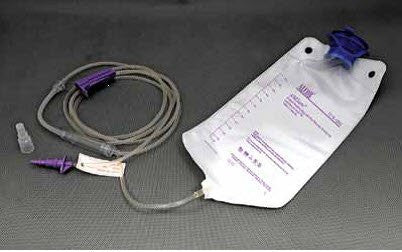 1030660 - AMSure - AMSure Enteral Feeding Pump Bag Set 1200 mL Polyvinyl NonSterile, E-1200, Pack of 1, (EA)