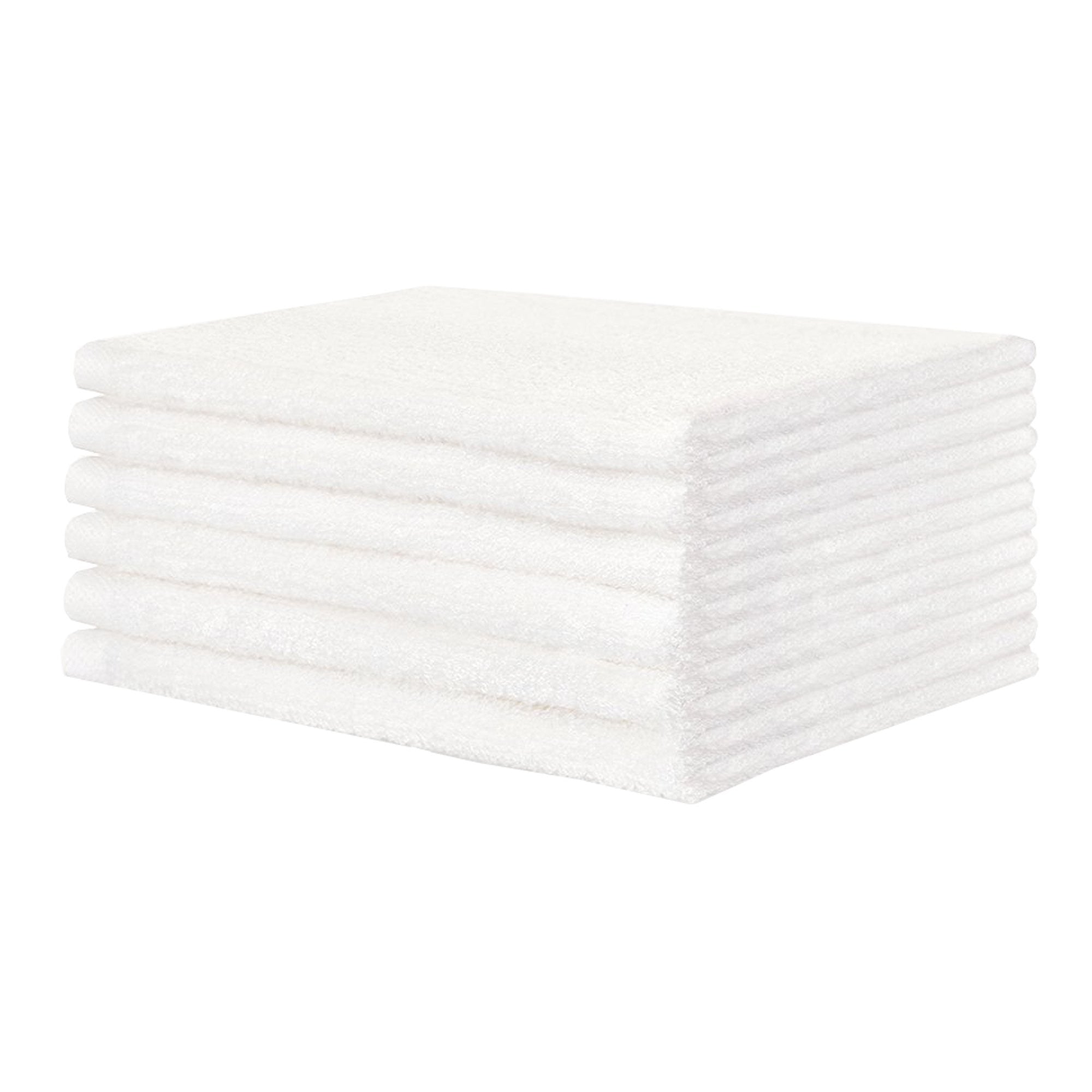 1044574 - LEW JAN TEXTILE - Washcloth LewJan 12 x 12 Inch White Reusable V11-121275 One Dozen, (DZ)