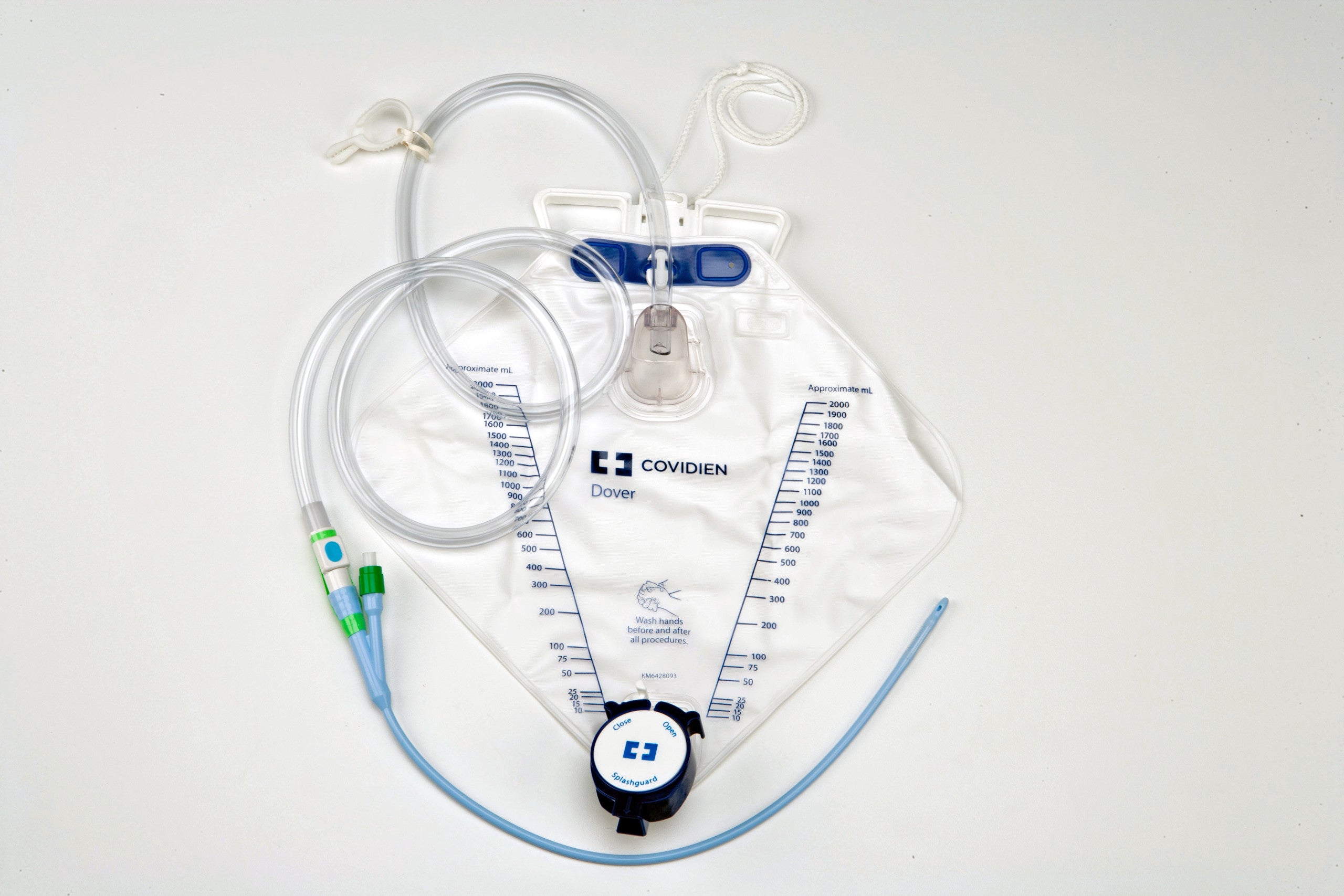 10450 - Dover - Indwelling Catheter Tray Dover Foley 16 Fr. 5 cc Balloon Silicone 6153- Case of 10, (CS)