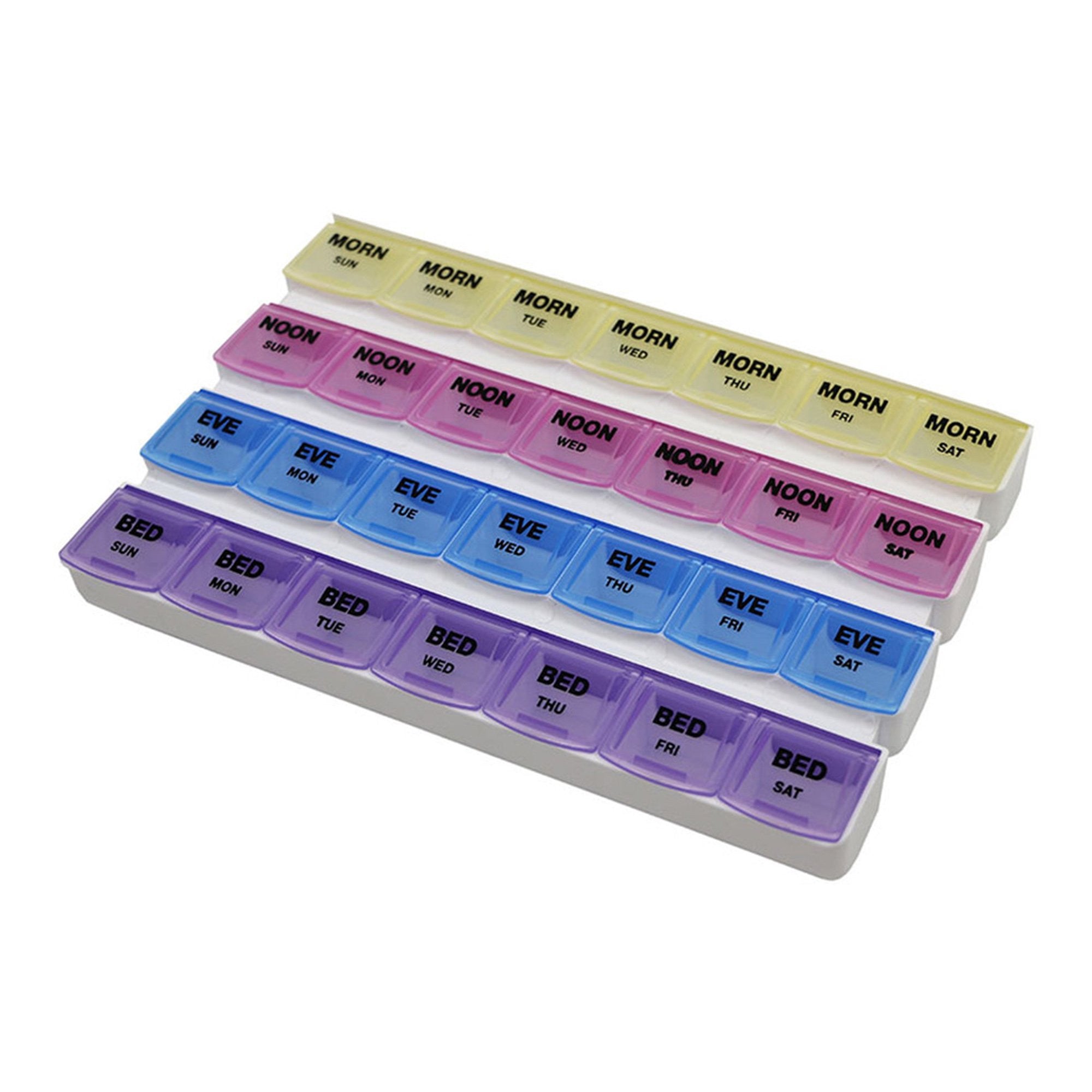 1049933 - Mediplanner - Pill Organizer Mediplanner 7 Day 4 Dose 85-0101 Pack of 1, (EA)