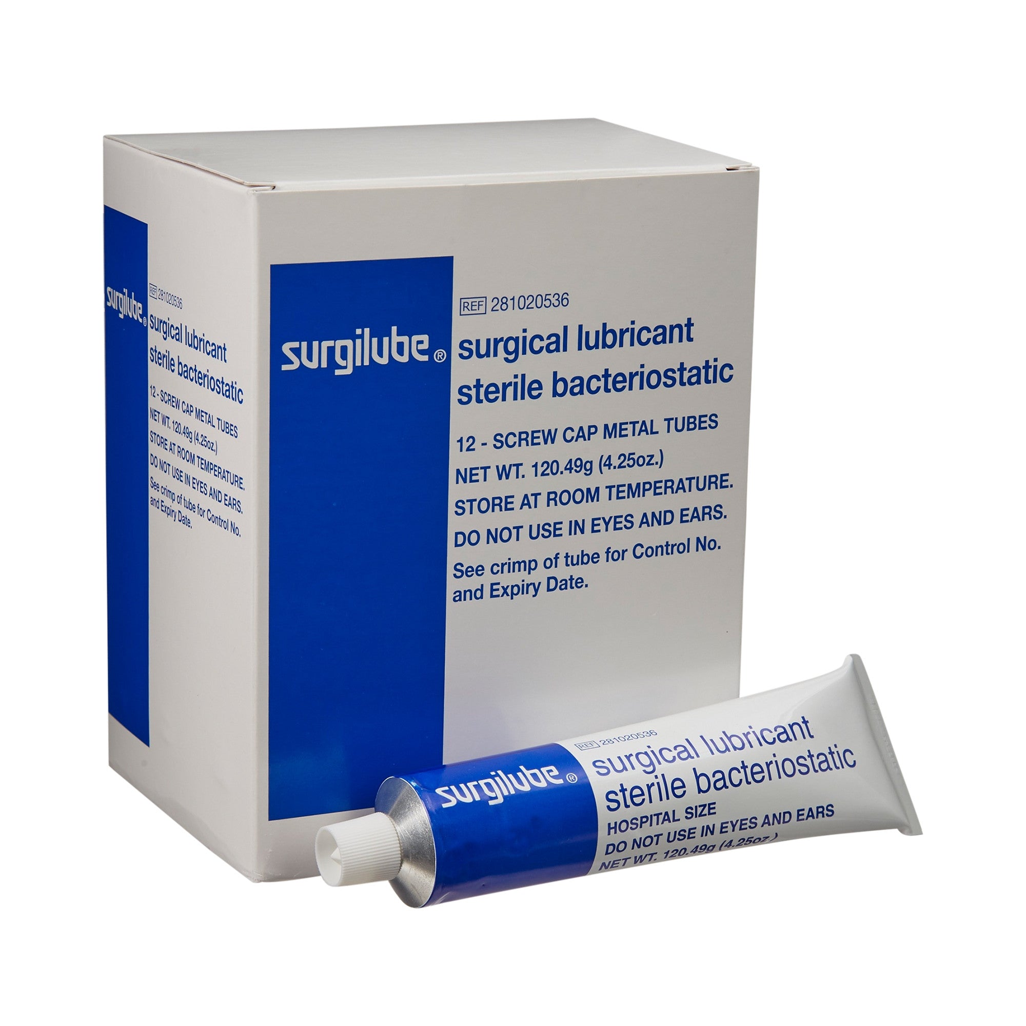 1050799 - Surgilube - Lubricating Jelly - Carbomer free Surgilube 4.25 oz. Tube Sterile 281020536 Pack of 1, (EA)