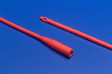 163823 - Dover - Urethral Catheter Dover Robinson Tip Red Rubber 18 Fr. 16 in, Case of 100, (CS)