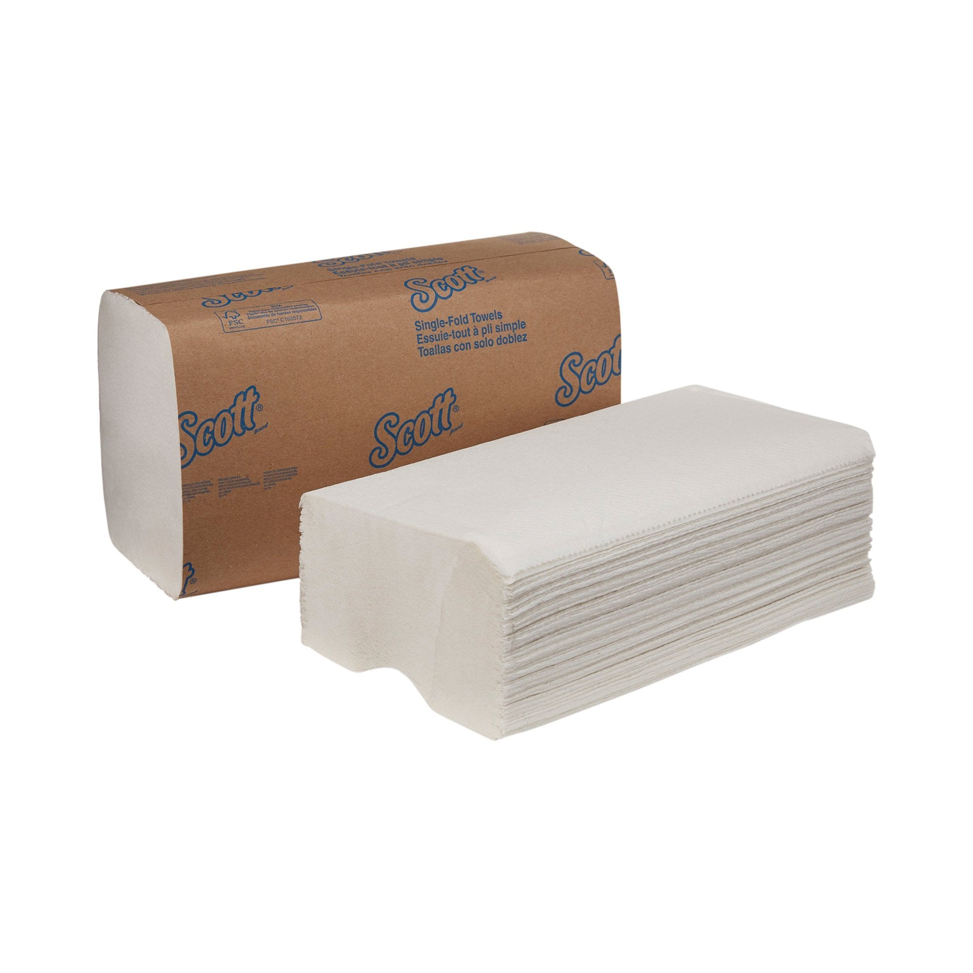 173929 - Scott - Paper Towel Scott Single-Fold 9-3/10 x 10-1/2 Inch 01700 Pack of 1, (EA)